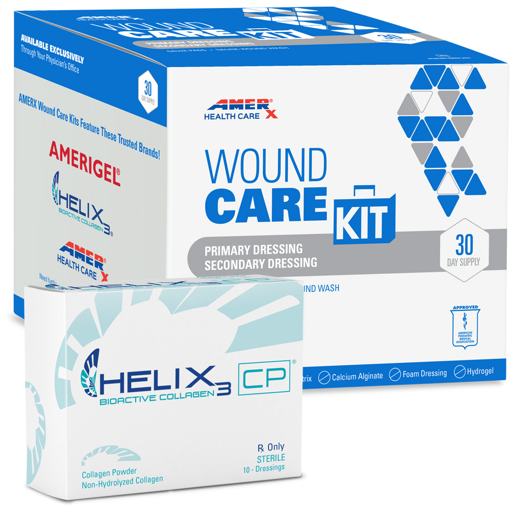 AMERX Wound Care Kit Collagen Powder AMERX Health Care