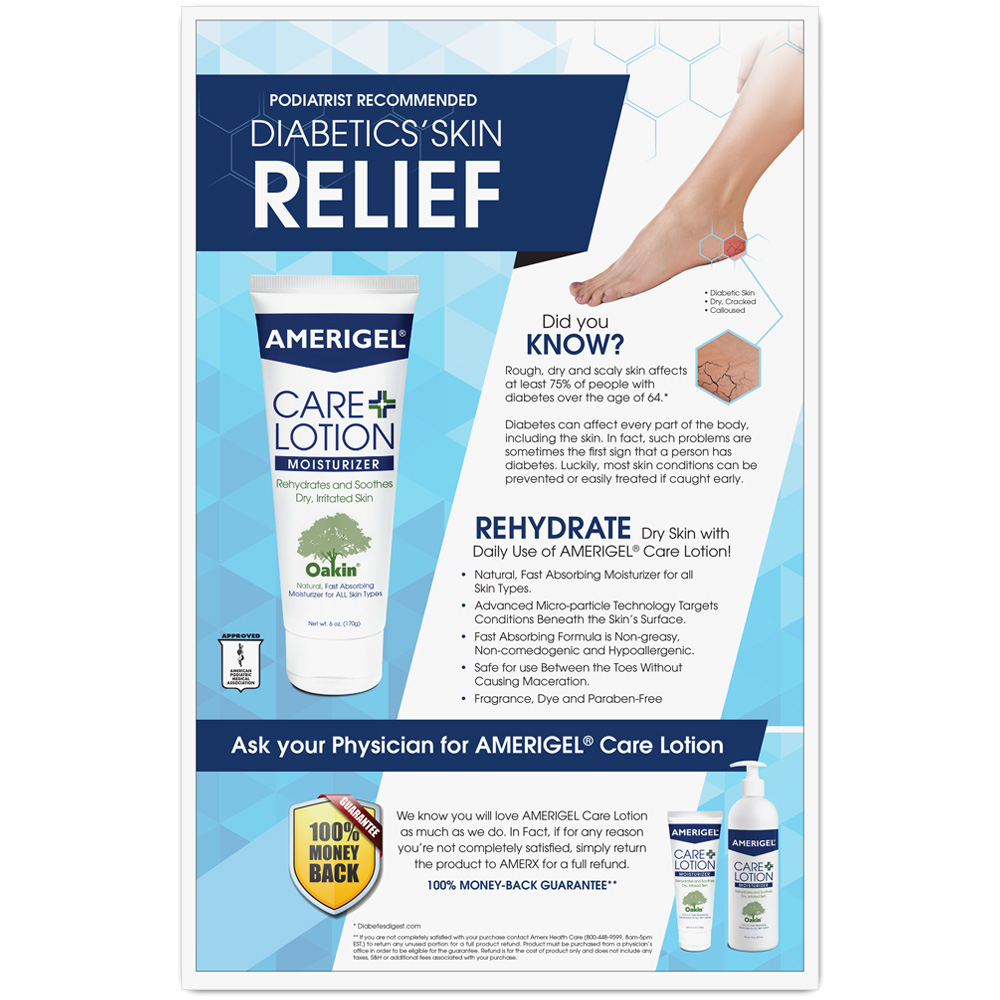 AMERIGEL Care Lotion Posters AMERX Health Care