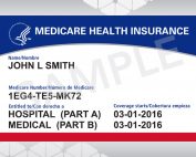 Medicare Beneficiary Card Example