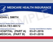 Medicare Beneficiary Card Example