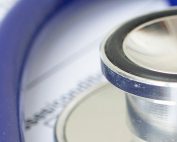 Document and stethoscope