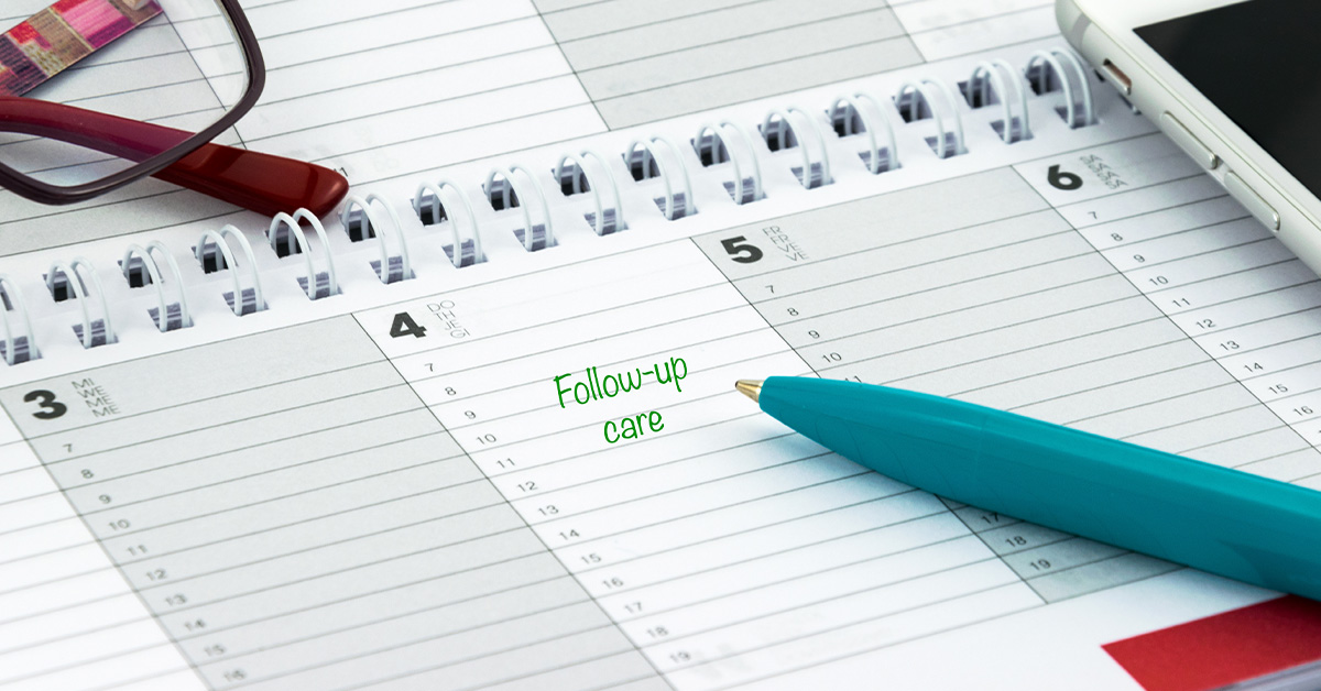 Follow-Up Care Calendar