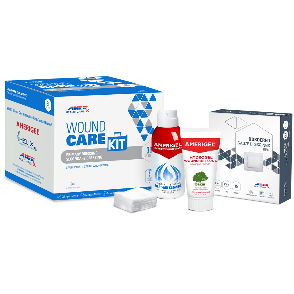 AMERX Hydrogel 30-Day Wound Care Kit