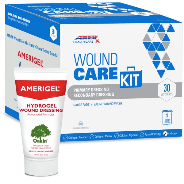 AMERX Wound Care Kit - Hydrogel Wound Dressing | AMERX Health Care