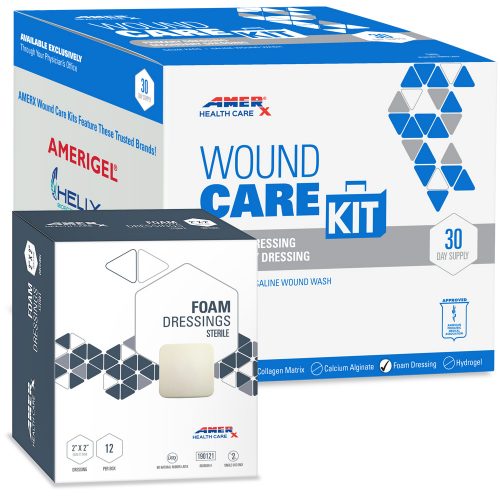 AMERX Foam Dressing 30-Day Wound Care Kit