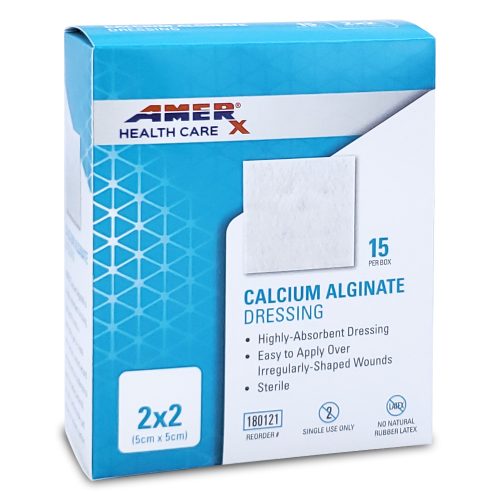 AMERX Calcium Alginate - 2x2