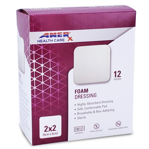 AMERX Foam Dressing - 2x2