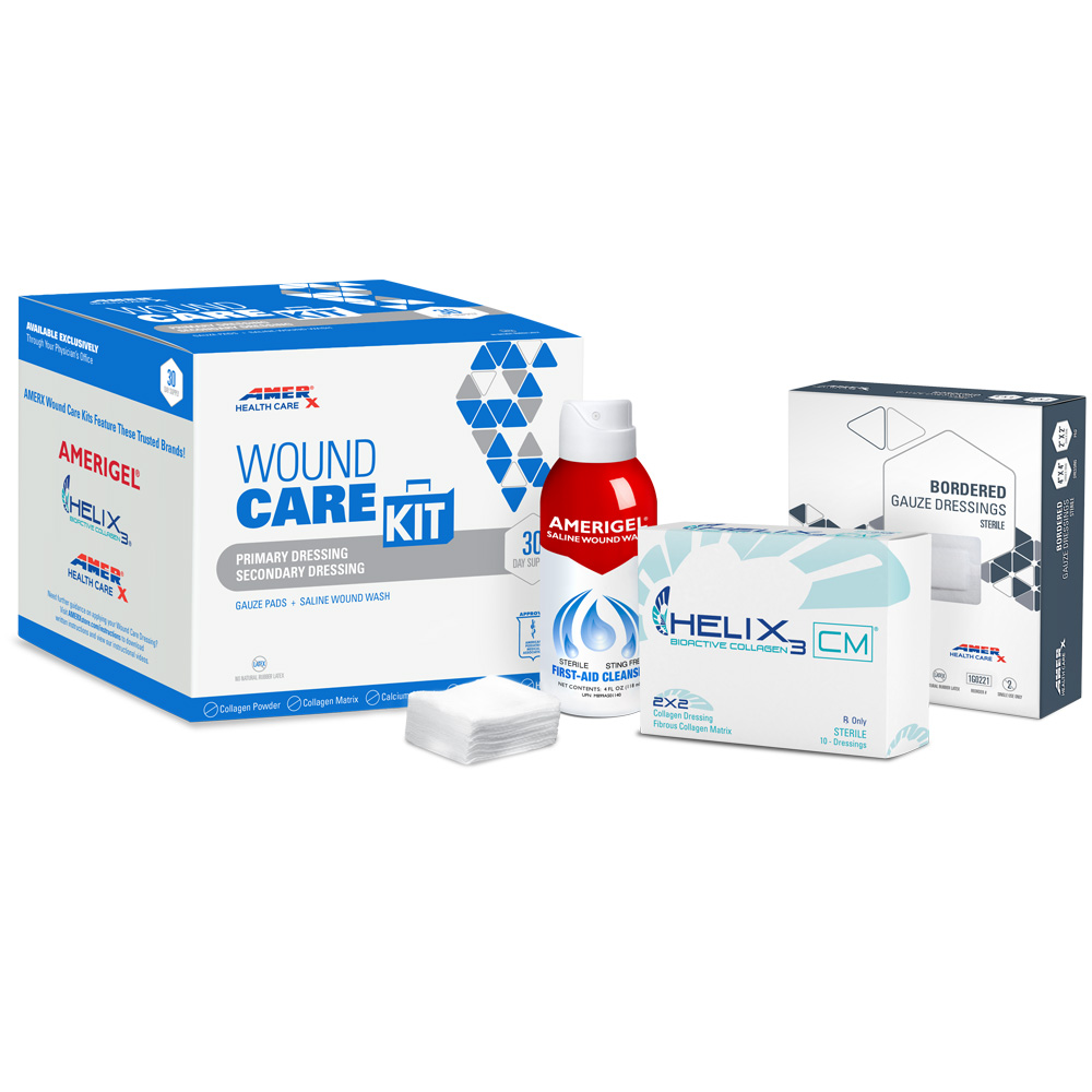 AMERX Collagen Matrix 30-Day Wound Care Kit