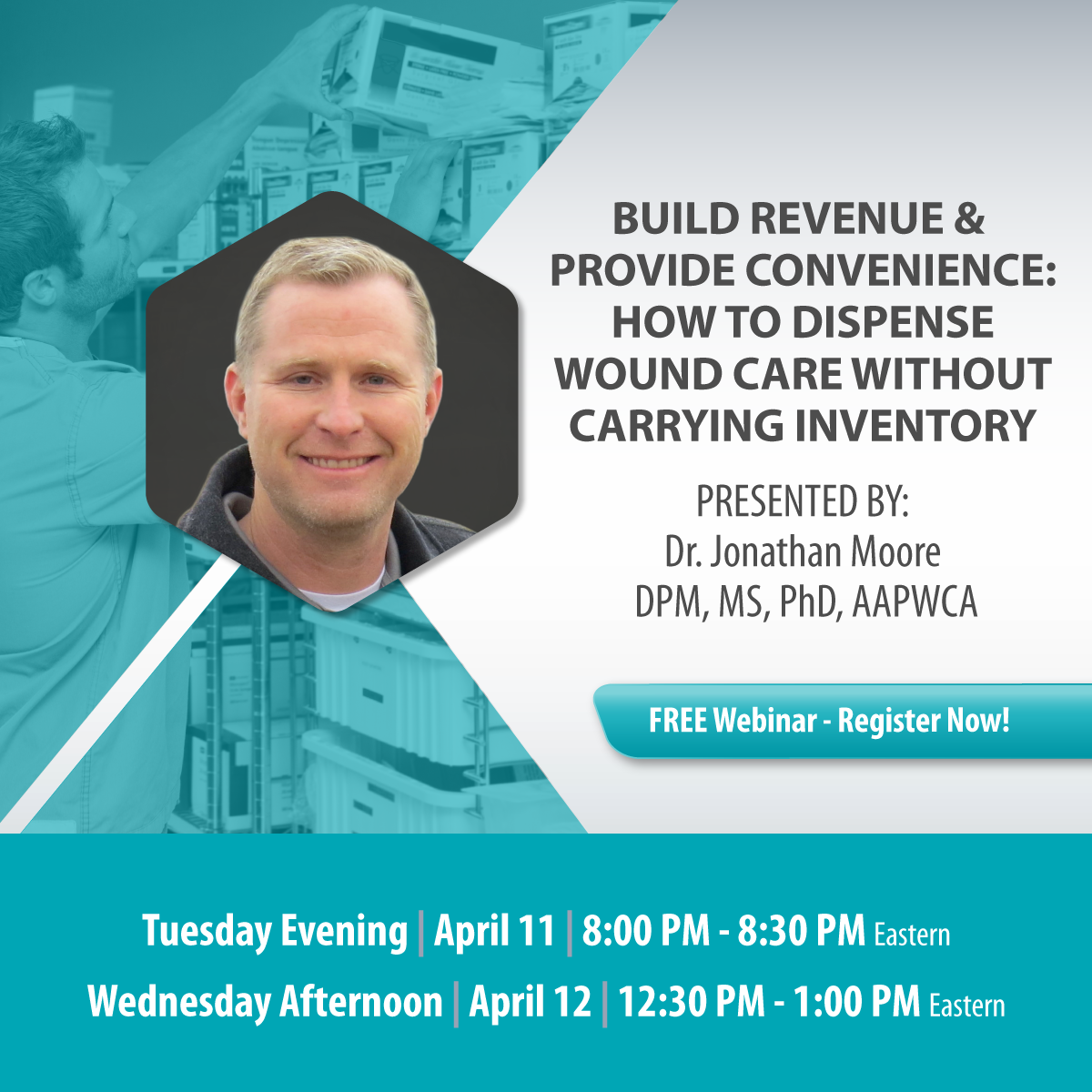 Webinar - Build Revenue & Provide Convenience: How To Dispense Wound Care Without Carrying Inventory