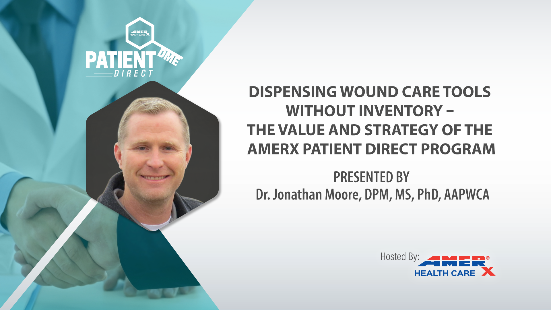 Dispensing wound care without inventory the value and strategy of amerx patient direct program