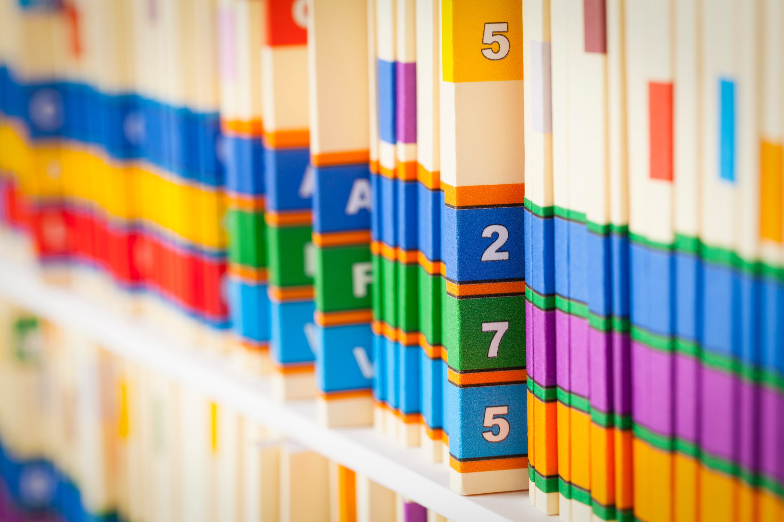 Shelf of Medical Files